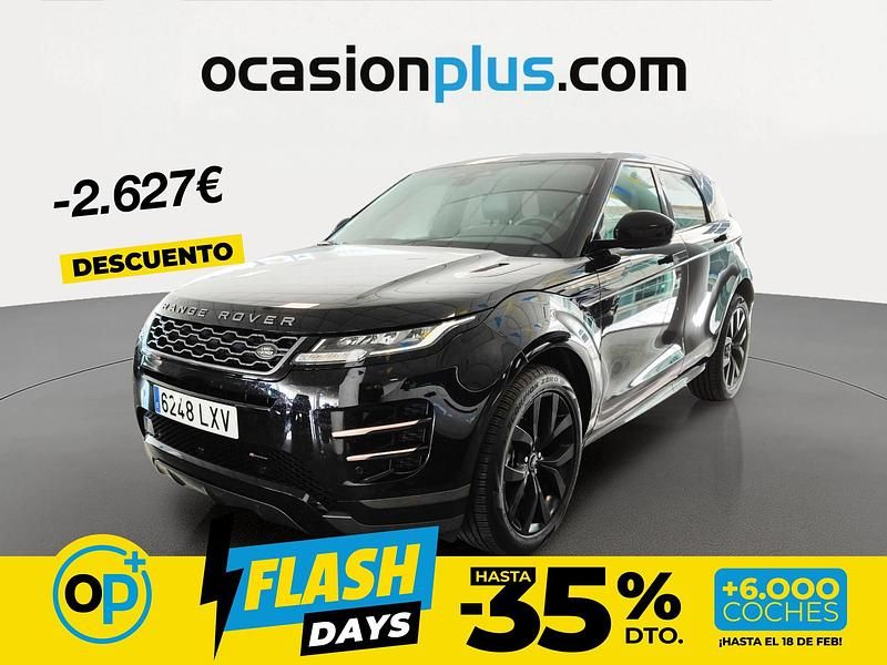 Negro Usado 2022 Land Rover Range Rover evoque R-Dynamic SUV | 28.900 € (Precio justo) - Imagen 1/4