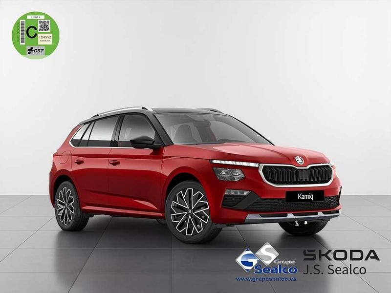 Rojo Usado 2024 Skoda Kamiq SUV | 22.990 € (Precio justo) - Imagen 1/4