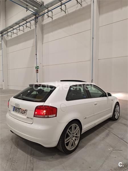 Usado Audi A3 Ambition 140 CV (102 kW) 2008 Blanco Utilitario