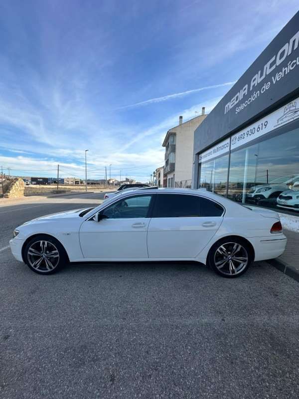 Usado BMW 730L 231 CV (169 kW) 2007 Interior piel gris Berlina