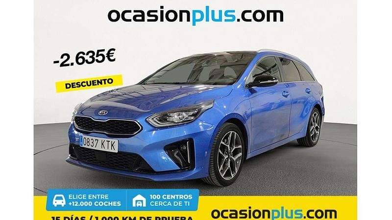 Azul Usado 2019 Kia Ceed GT GT-Line Familiar | 14.837 € (Buen precio) - Imagen 1/4