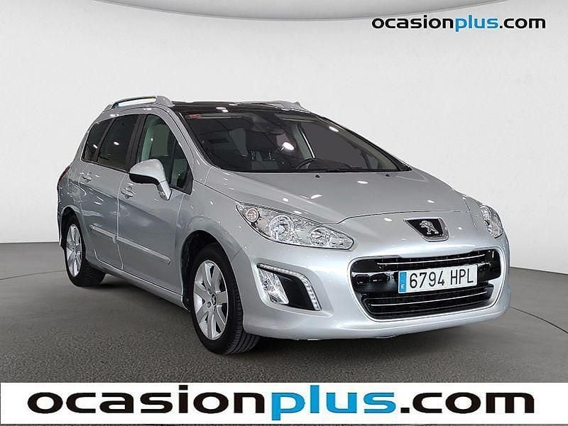 Usado Peugeot 308 SW Active 112 CV (82 kW) 2013 Gris Familiar