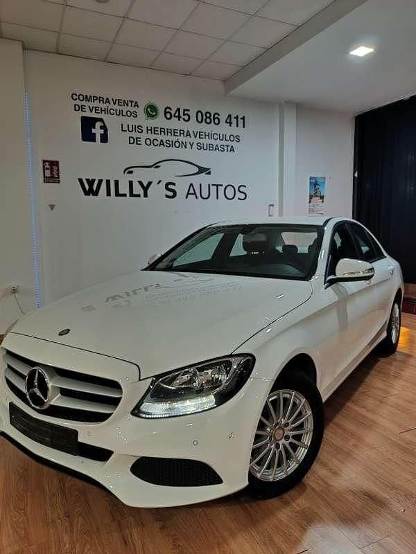 Blanco Usado 2015 Mercedes C180 Berlina | 15.999 € (Precio justo) - Imagen 1/3