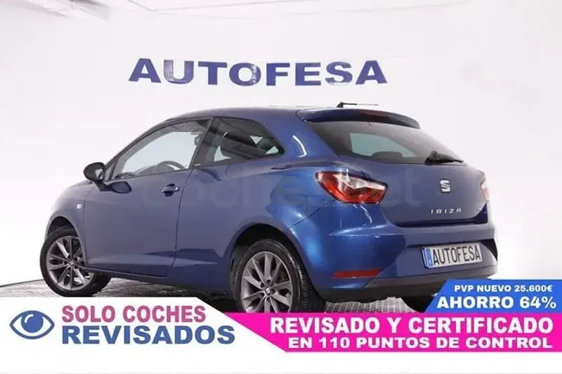 Usado Seat Ibiza SC I-Tech 105 CV (77 kW) 2015 Azul Utilitario