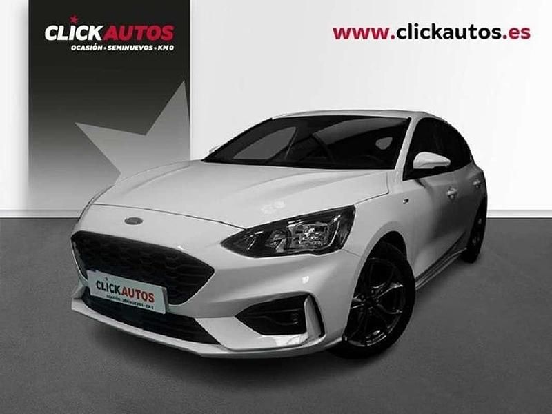 Usado Ford Focus ST-Line 125 CV (91 kW) 2022 Blanco Berlina