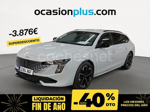 Blanco Usado 2024 Peugeot 508 SW GT Familiar | 26.190 € - Imagen 1/3
