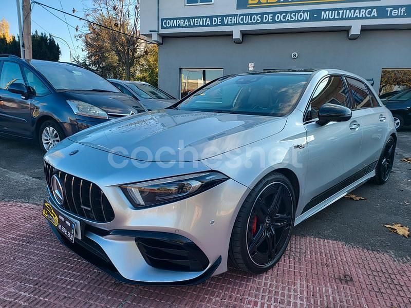 Gris / plata Usado 2020 Mercedes A45 AMG Berlina | 41.999 € (Caro) - Imagen 1/4