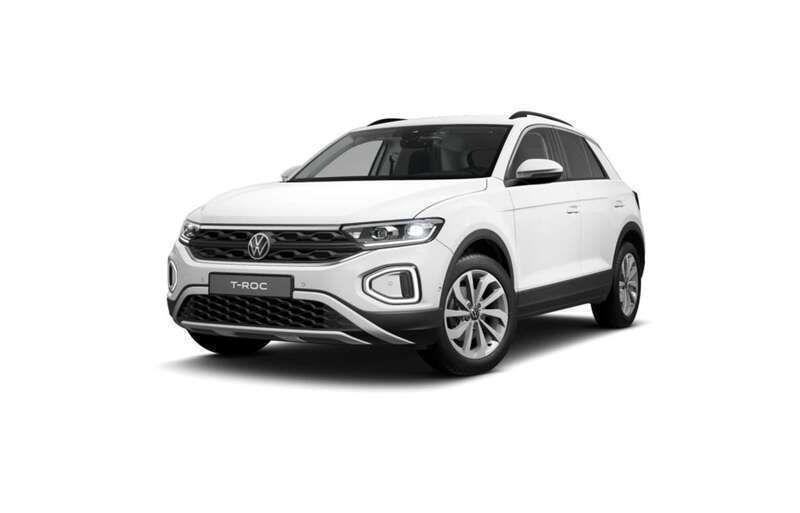 Blanco Nuevo 2025 VW T-Roc SUV | 27.365 € (Buen precio) - Imagen 1/4