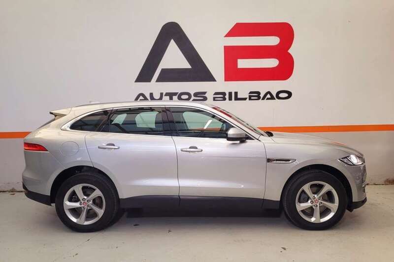 Plateado Usado 2017 Jaguar F-Pace Prestige SUV | 24.900 € (Un poco caro) - Imagen 1/4