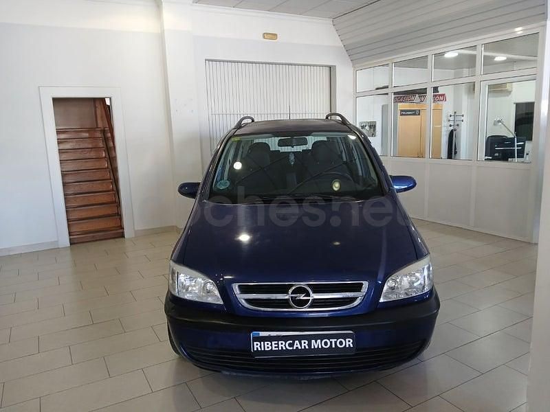 Usado Opel Zafira Elegance 125 CV (91 kW) 2004 Azul Monovolumen