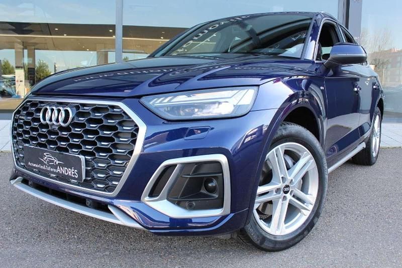 Usado Audi Q5 Sportback S-Line 204 CV (150 kW) 2022 Azul SUV