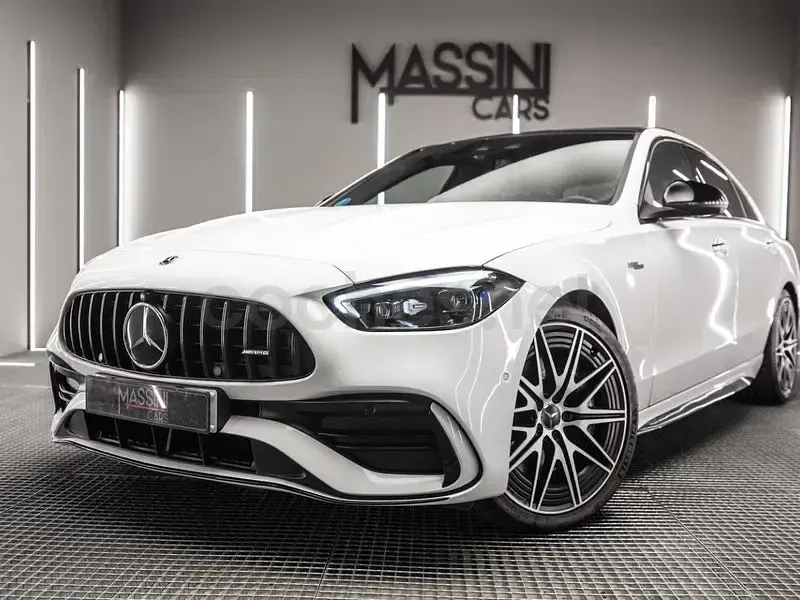 Usado Mercedes C43 AMG 408 CV (300 kW) 2023 Blanco Berlina