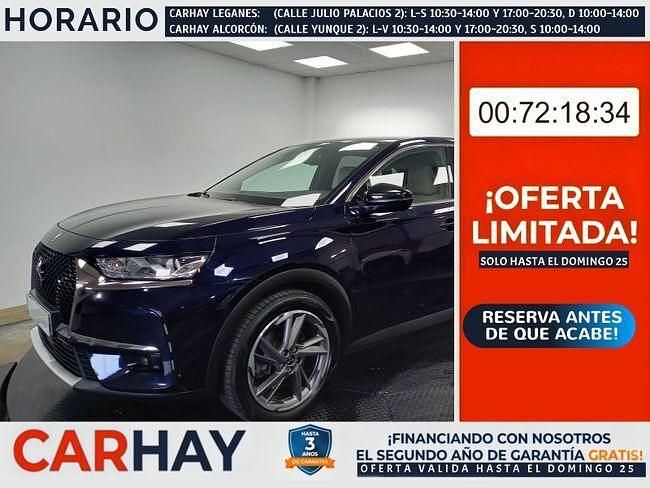 Azul Usado 2021 DS Automobiles DS7 Crossback Bastille Plus SUV | 20.990 € (Precio justo) - Imagen 1/4