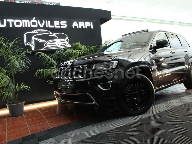 Negro Usado 2016 Jeep Grand Cherokee Overland SUV | 25.990 € (Precio justo) - Imagen 1/3
