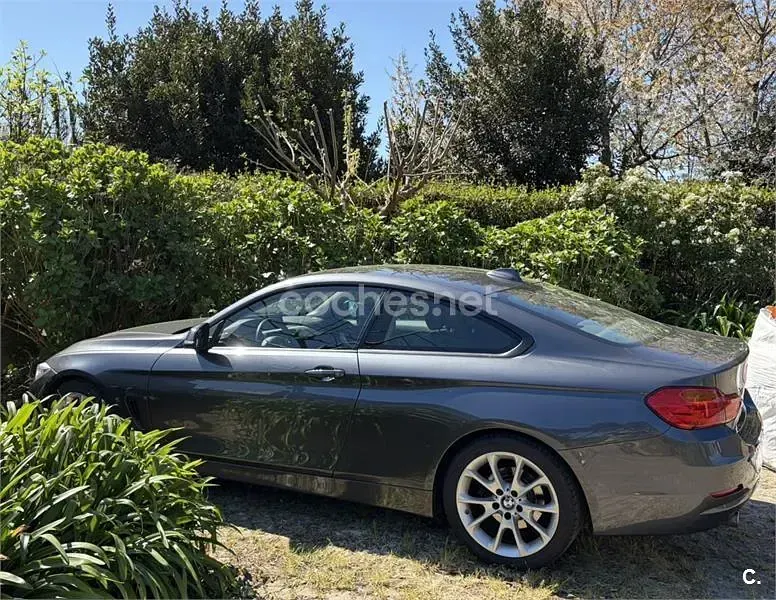 Usado BMW 420 Coupé Sport Line 190 CV (139 kW) 2014 Gris / plata Coupe