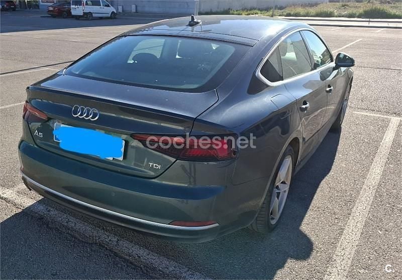Usado Audi A5 Sportback Advanced Plus 150 CV (110 kW) 2017 Negro Utilitario