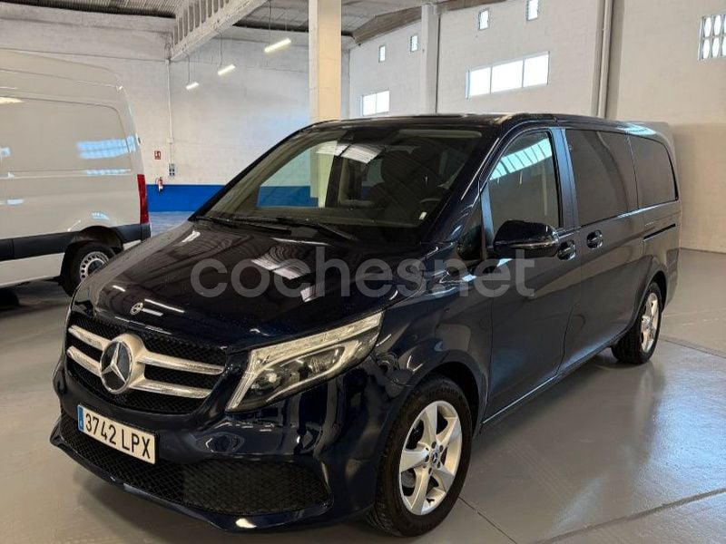 Azul Usado 2021 Mercedes V220 Avantgarde Monovolumen | 37.900 € (Buen precio) - Imagen 1/4