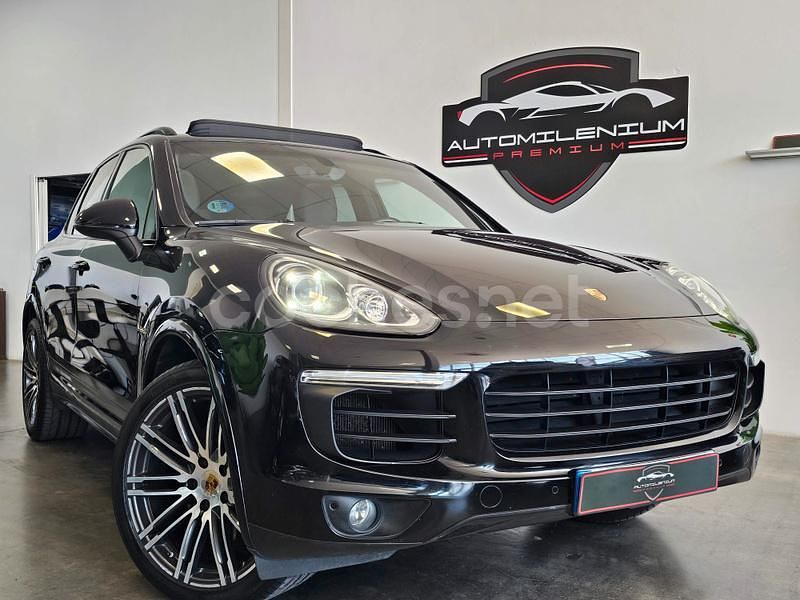 Negro Usado 2015 Porsche Cayenne S E-Hybrid SUV | 34.900 € (Precio justo) - Imagen 1/4