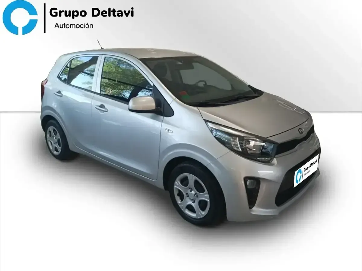 Usado Kia Picanto 67 CV (49 kW) 2018 Gris / plata Utilitario