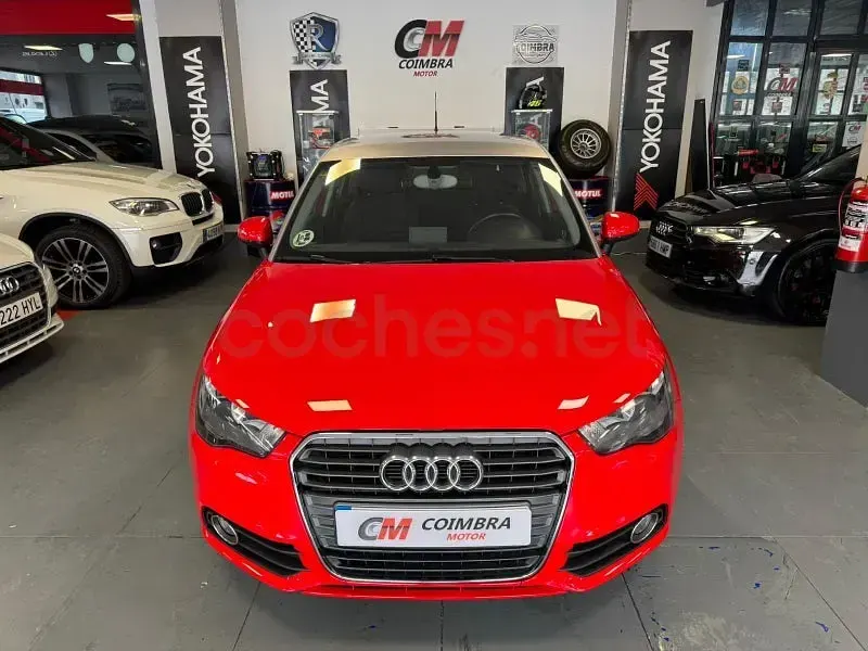 Brugt Audi A1 Sportback Ambition 90 HK (66 kW) 2014 Rød Hatchback