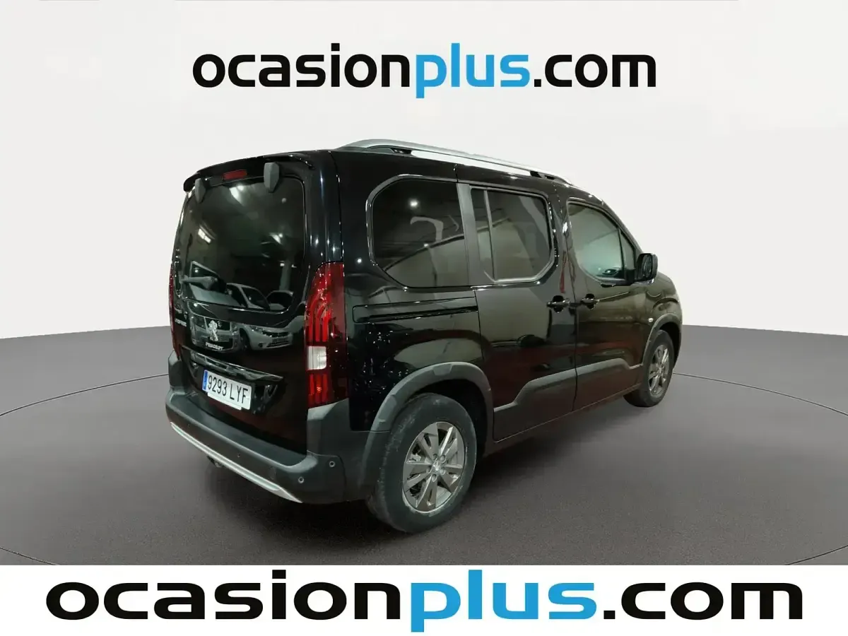 Usado Peugeot e-Rifter Allure 100 kW (136 CV) 2022 Negro Monovolumen
