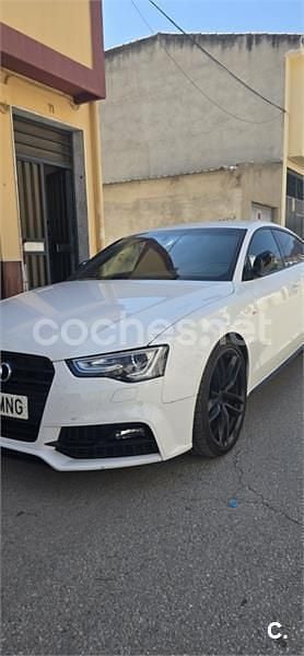 Blanco Usado 2015 Audi A5 Sportback S-Line Berlina | 19.500 € (Precio justo) - Imagen 1/4