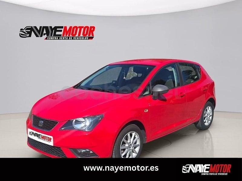 Brugt Seat Ibiza I-Tech 90 HK (66 kW) 2014 Rød Sedan
