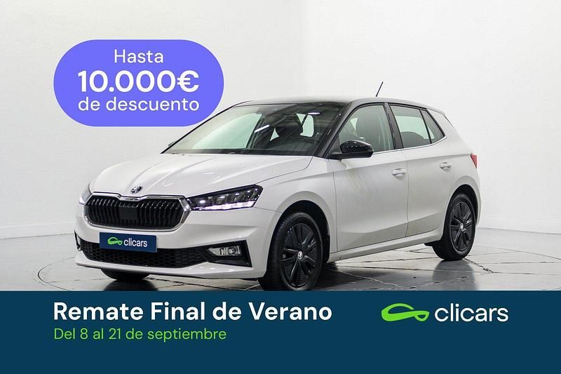 Blanco Usado 2022 Skoda Fabia Style Utilitario | 13.990 € (Precio justo) - Imagen 1/4