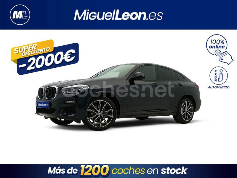 Azul Usado 2021 BMW X4 Sport Line SUV | 34.985 € (Buen precio) - Imagen 1/3