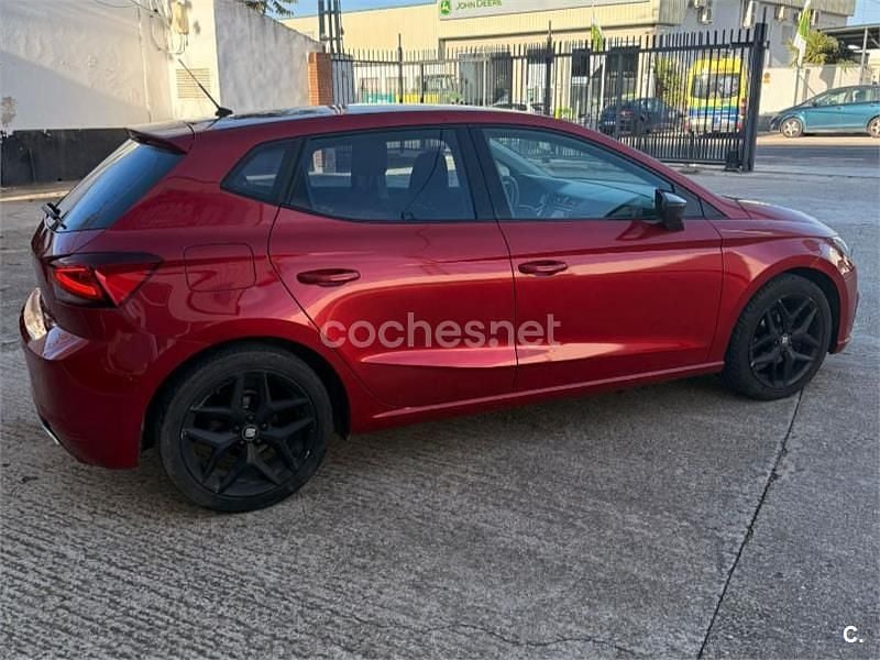 Usado Seat Ibiza FR 115 CV (84 kW) 2018 Rojo Berlina