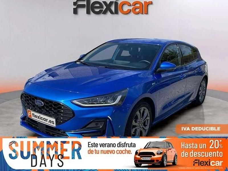 Azul Usado 2023 Ford Focus ST-Line Berlina | 16.990 € (Buen precio) - Imagen 1/4