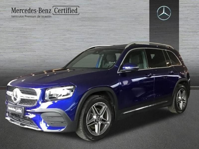 Azul Usado 2023 Mercedes GLB200 AMG line SUV | 40.000 € (Buen precio) - Imagen 1/4