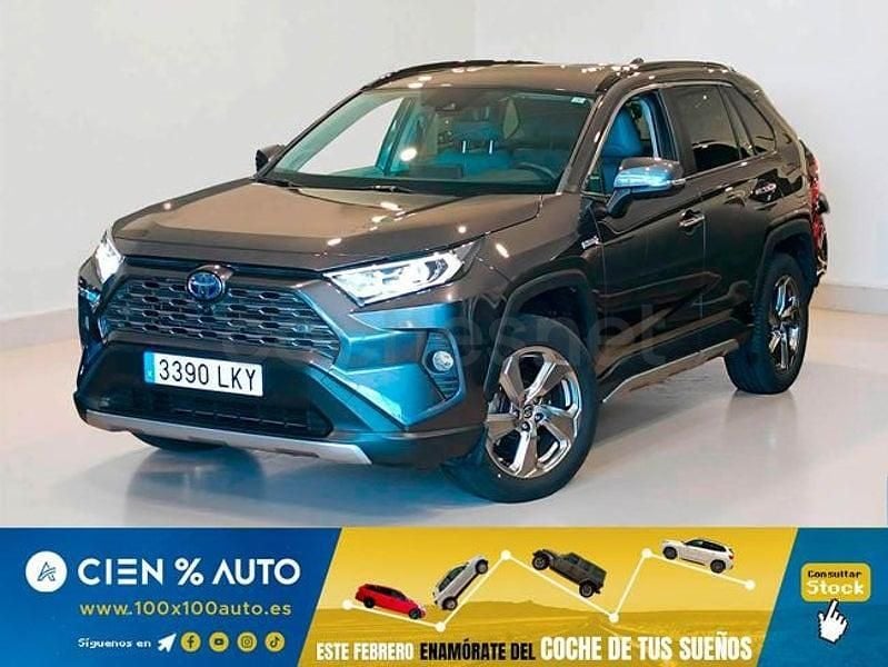 Usado Toyota RAV4 Hybrid Luxury 222 CV (163 kW) 2020 Gris / plata SUV