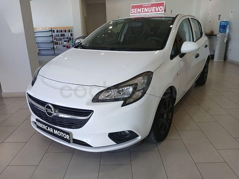 Usado Opel Corsa Expression 75 CV (55 kW) 2015 Blanco Utilitario