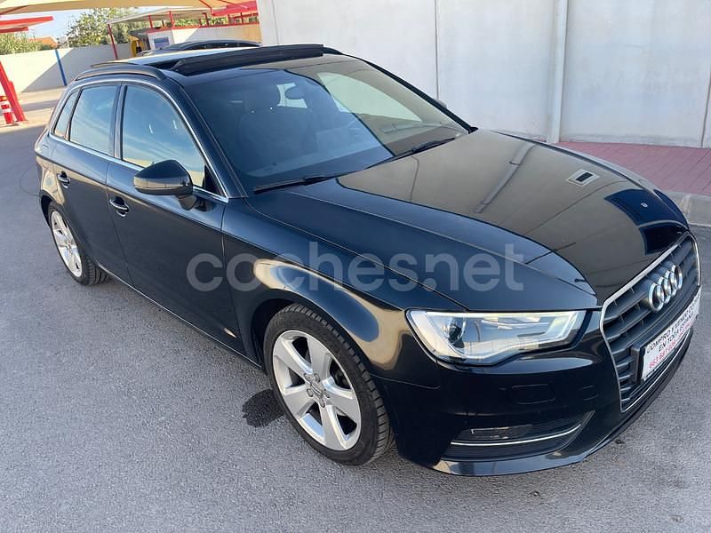 Usado Audi A3 S-Line 150 CV (110 kW) 2014 Negro Berlina