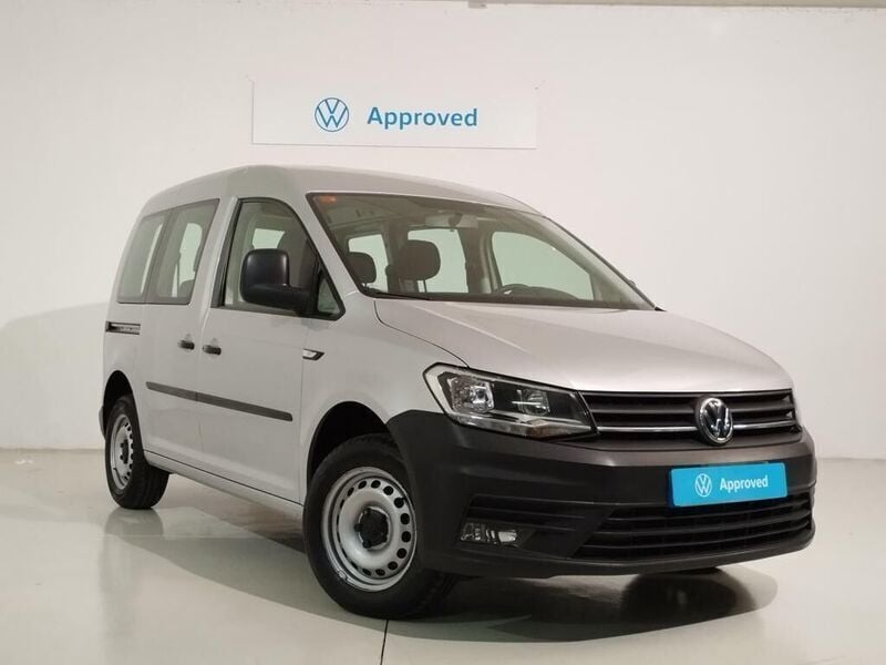 Gris plata Usado 2020 VW Caddy Monovolumen | 17.900 € (Buen precio) - Imagen 1/4