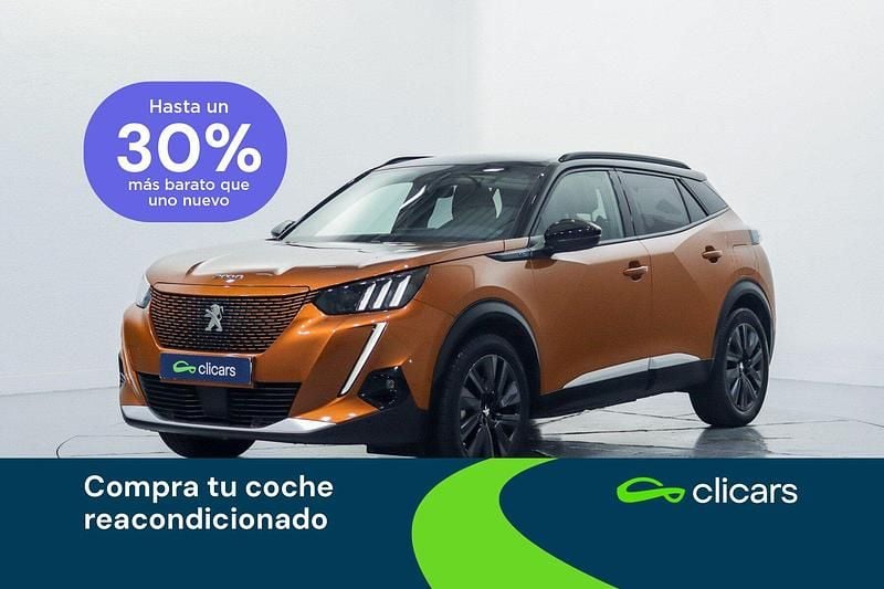 Naranja Usado 2022 Peugeot e-2008 GT SUV | 19.990 € (Precio justo) - Imagen 1/4