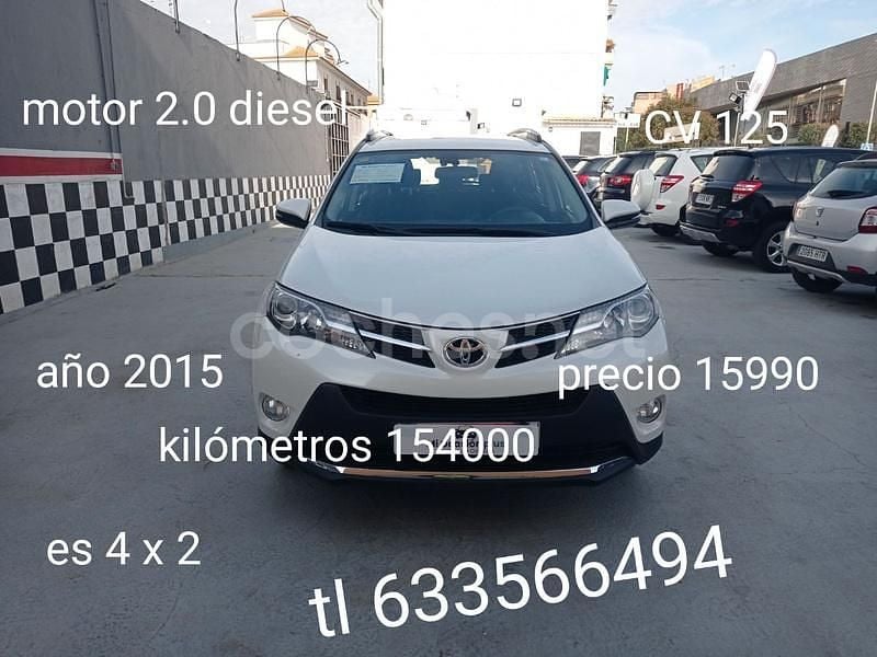 Blanco Usado 2015 Toyota RAV4 Advance SUV | 15.990 € (Precio justo) - Imagen 1/4