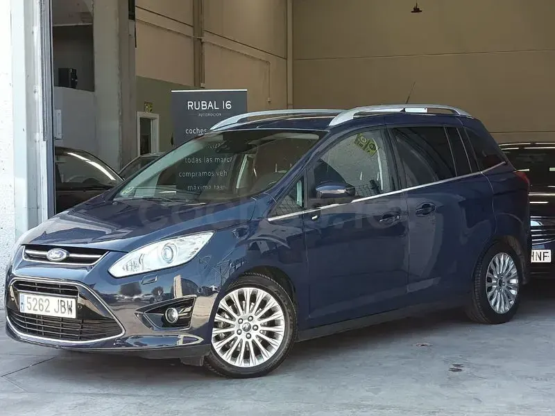 Usado Ford C-MAX Titanium 140 CV (102 kW) 2014 Azul Monovolumen