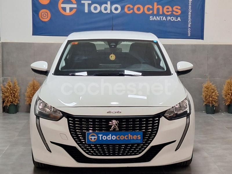 Usado Peugeot 208 Active 100 CV (73 kW) 2021 Blanco Utilitario