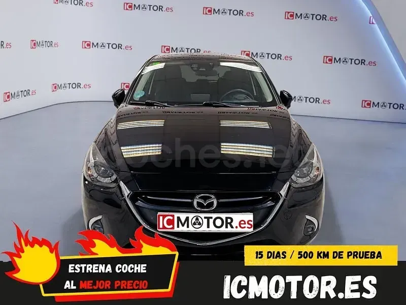Usado Mazda 2 90 CV (66 kW) 2019 Negro Berlina