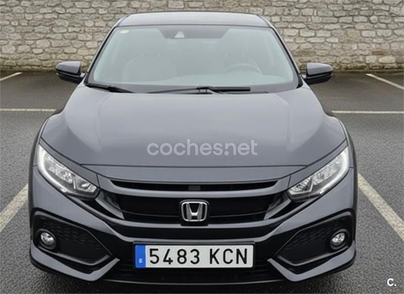 Negro Usado 2017 Honda Civic Executive Berlina | 15.200 € (Precio justo) - Imagen 1/4