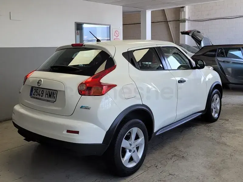 Usado Nissan Juke Acenta 110 CV (80 kW) 2012 Blanco SUV
