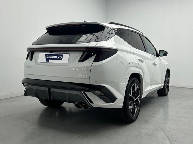 Usado Hyundai Tucson N Line 252 CV (185 kW) 2024 Blanco SUV