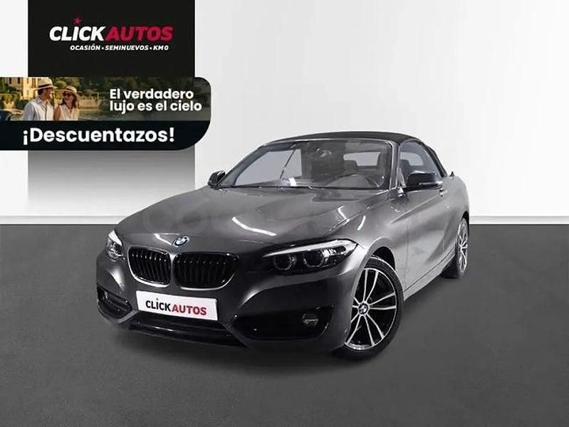 Usado BMW 218 Comfort Edition 136 CV (100 kW) 2021 Negro Descapotable