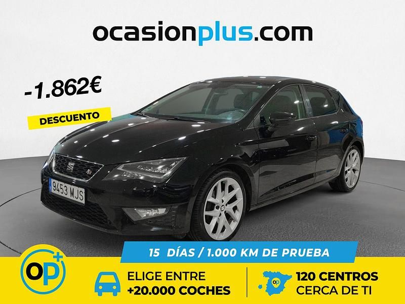 Negro Usado 2016 Seat Leon FR Utilitario | 12.028 € (Precio justo) - Imagen 1/4