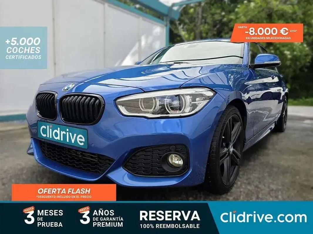 Usado BMW 116 218 CV (160 kW) 2016 Azul Utilitario