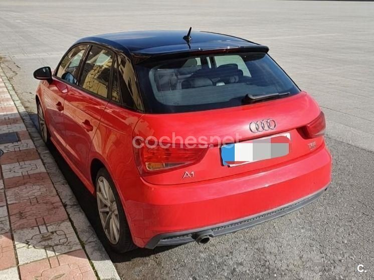 Brugt Audi A1 Sportback Ambiente 95 HK (69 kW) 2018 Rød Hatchback