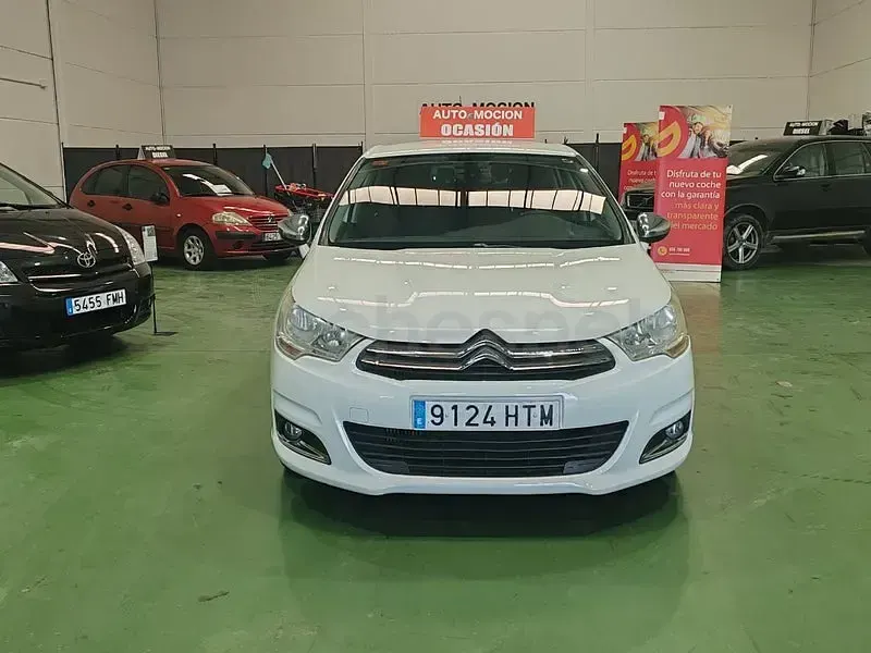 Usado Citroën C4 92 CV (67 kW) 2013 Blanco Berlina