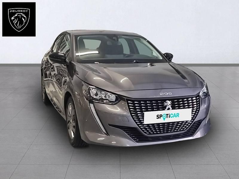 Usado Peugeot 208 Active 75 CV (55 kW) 2022 Gris Utilitario